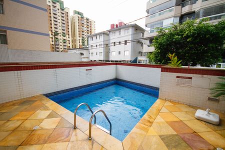 Área comum - Piscina de apartamento para alugar com 3 quartos, 106m² em Canto do Forte, Praia Grande