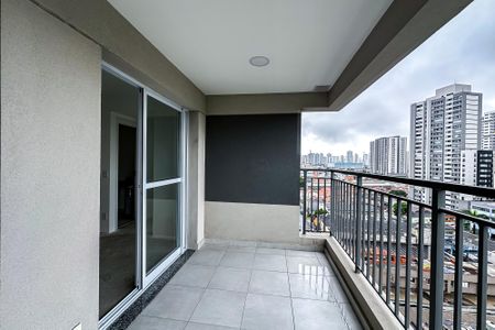 Varanda da Sala de apartamento à venda com 2 quartos, 48m² em Belenzinho, São Paulo