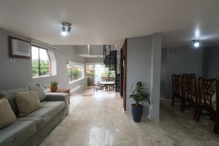Sala de apartamento para alugar com 5 quartos, 489m² em Vila Julia, Guarujá