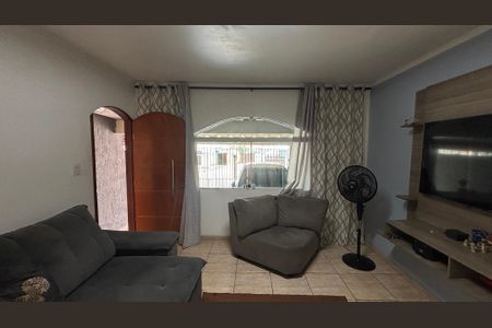 Sala de casa para alugar com 2 quartos, 100m² em Jardim Pilar, Santo André