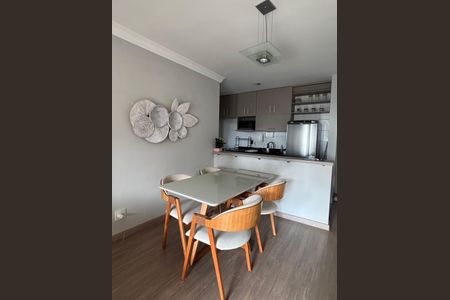 Sala/cozinha de apartamento para alugar com 3 quartos, 73m² em Vila Andrade, São Paulo