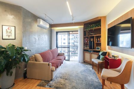 Sala  de apartamento para alugar com 3 quartos, 93m² em Tatuapé, São Paulo