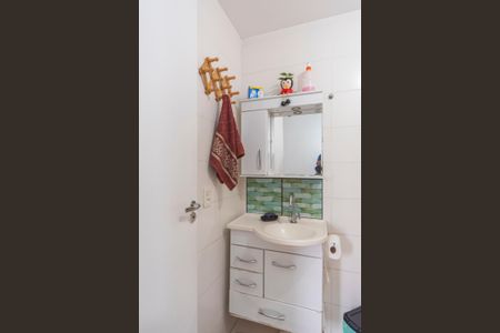 Banheiro  de apartamento para alugar com 2 quartos, 47m² em Parque Sao Vicente, Santo André