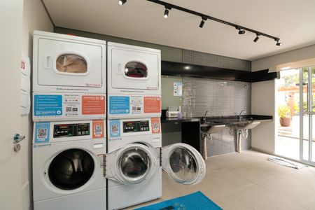 Studio à venda com 28m², 1 quarto e sem vagaLavanderia