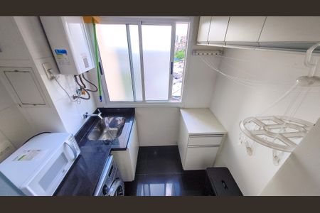 Apartamento à venda com 60m², 1 quarto e 2 vagasCozinha e Área de Serviço