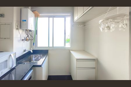 Apartamento à venda com 60m², 1 quarto e 2 vagasCozinha e Área de Serviço