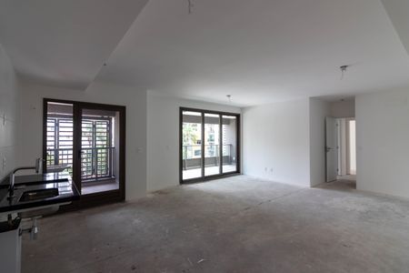 Sala/Cozinha de apartamento à venda com 3 quartos, 110m² em Moema, São Paulo
