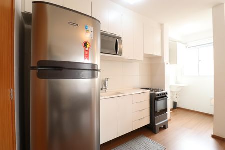 Apartamento à venda com 38m², 2 quartos e sem vagaCozinha e Área de Serviço