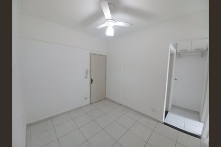 Sala de apartamento para alugar com 1 quarto, 35m² em Boa Vista, São Vicente