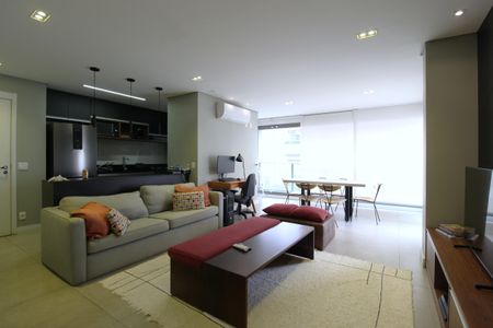 Sala de apartamento para alugar com 2 quartos, 83m² em Itaim Bibi, São Paulo