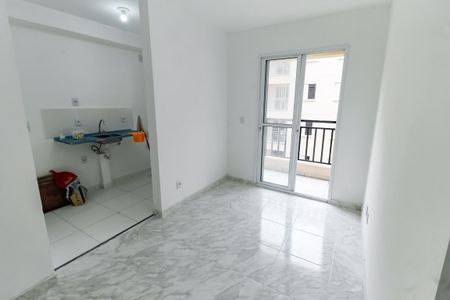 Sala de apartamento para alugar com 2 quartos, 42m² em Jardim Tres Irmaos, Taboão da Serra