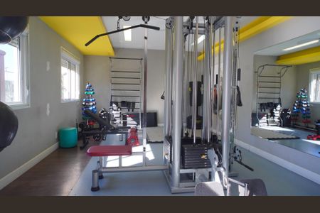 Área comum - Academia de apartamento para alugar com 2 quartos, 50m² em Humaitá, Porto Alegre