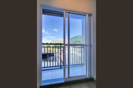 Varanda  de apartamento à venda com 1 quarto, 33m² em Riachuelo, Rio de Janeiro