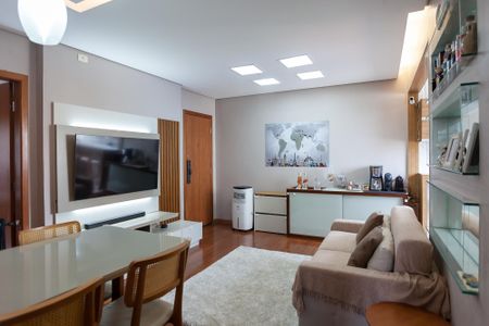 sala de apartamento à venda com 3 quartos, 70m² em Buritis, Belo Horizonte
