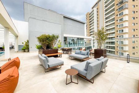 Apartamento para alugar com 40m², 1 quarto e 1 vagaRooftop