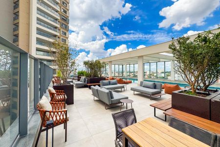 Apartamento para alugar com 40m², 1 quarto e 1 vagaRooftop