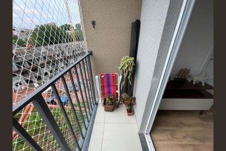 Varanda da Sala de apartamento para alugar com 2 quartos, 37m² em Vila Butantã, São Paulo
