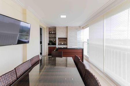 Varanda gourmet de apartamento à venda com 4 quartos, 171m² em Jardim Arpoador, São Paulo
