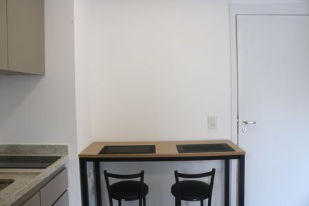 Cozinha de kitnet/studio para alugar com 1 quarto, 22m² em Perdizes, São Paulo
