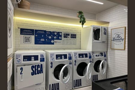 Studio para alugar com 22m², 1 quarto e sem vagaLavanderia