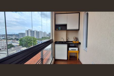 Varanda de apartamento à venda com 3 quartos, 156m² em Cerâmica, São Caetano do Sul