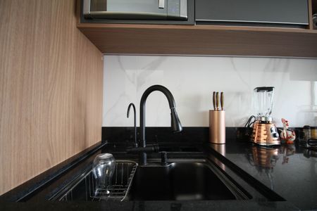 Apartamento à venda com 59m², 2 quartos e 2 vagasCozinha - Torneira