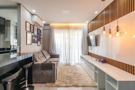 Sala de apartamento para alugar com 1 quarto, 53m² em Alphaville Industrial, Barueri