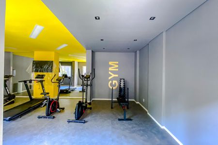 Apartamento para alugar com 27m², 1 quarto e sem vagaAcademia