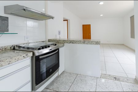 Cozinha de apartamento para alugar com 2 quartos, 50m² em Havaí, Belo Horizonte
