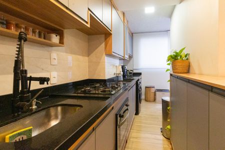 Apartamento à venda com 48m², 2 quartos e 1 vagaCozinha e área de serviço