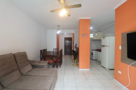 Sala de apartamento para alugar com 3 quartos, 89m² em Jardim Enseada, Guarujá