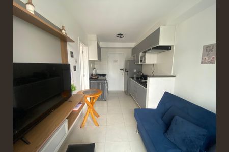 Sala de apartamento para alugar com 1 quarto, 27m² em Jardim Caravelas, São Paulo