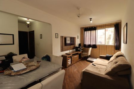 Sala de apartamento à venda com 2 quartos, 58m² em Vila Lutécia, Santo André