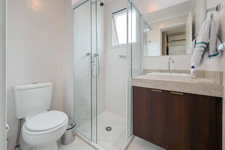 Apartamento à venda com 111m², 3 quartos e 3 vagasBanheiro da Suíte 1