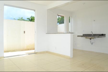 Sala/Cozinha de apartamento para alugar com 2 quartos, 62m² em Dom Silverio, Belo Horizonte