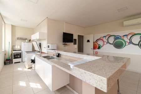 Apartamento para alugar com 49m², 2 quartos e 1 vagaÁrea comum - Salão de festas