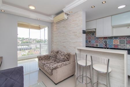 Sala de apartamento à venda com 2 quartos, 49m² em Teresópolis, Porto Alegre