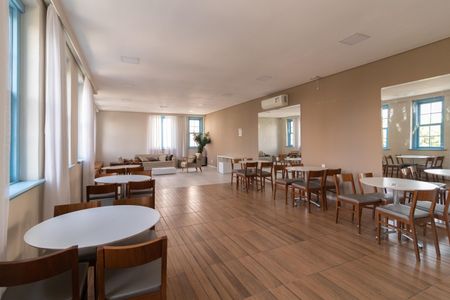 Apartamento para alugar com 49m², 2 quartos e 1 vagaÁrea comum - Salão de festas