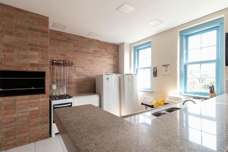 Apartamento para alugar com 49m², 2 quartos e 1 vagaÁrea comum - Salão de festas