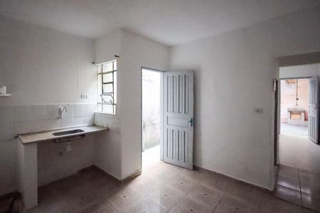 Cozinha de casa para alugar com 1 quarto, 55m² em Vila Imperio, São Paulo