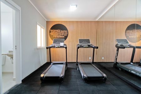 Apartamento para alugar com 40m², 2 quartos e sem vaga Apartamento para alugar com 40m², 2 quartos e sem vagaÁrea comum - Academia