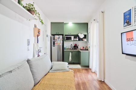 Sala de apartamento para alugar com 2 quartos, 40m² em Vila Palmeiras, São Paulo