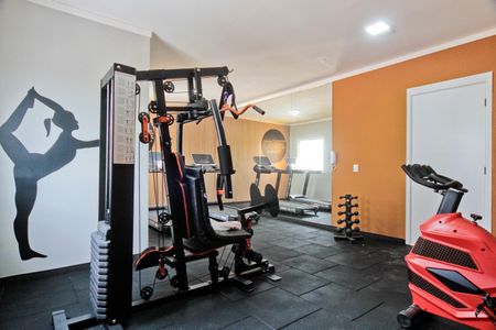 Apartamento para alugar com 40m², 2 quartos e sem vaga Apartamento para alugar com 40m², 2 quartos e sem vagaÁrea comum - Academia
