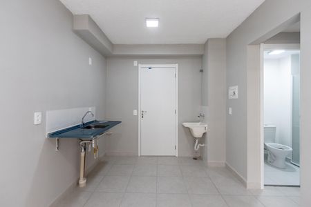 Apartamento para alugar com 35m², 2 quartos e sem vagaCozinha e Área de Serviço