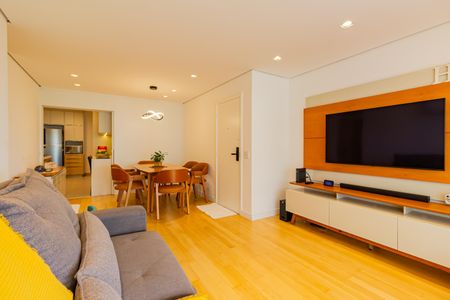 Sala de apartamento para alugar com 3 quartos, 112m² em Cidade Monções, São Paulo