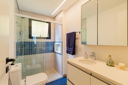 Apartamento para alugar com 112m², 3 quartos e 2 vagas Apartamento para alugar com 112m², 3 quartos e 2 vagasBanheiro