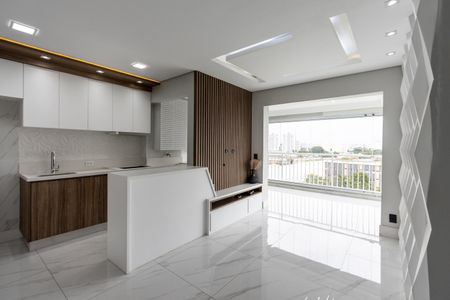 Sala de apartamento para alugar com 2 quartos, 62m² em Vila Anastácio, São Paulo