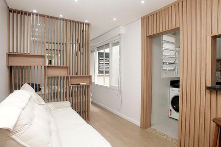 Studio - Sala de apartamento para alugar com 1 quarto, 40m² em Higienópolis, Porto Alegre