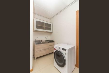 Cozinha  de apartamento para alugar com 1 quarto, 45m² em Menino Deus, Porto Alegre