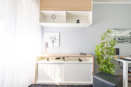 Studio para alugar com 26m², 1 quarto e sem vagaSala/Quarto